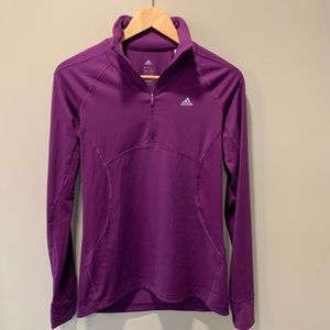 Adidas | Climalite Long Sleeve Pullover Top -Small